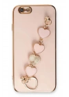 Mey İthalat®  iPhone 6 Kılıf Esila Silikon - Pudra
