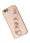 Mey İthalat®  iPhone 6 Kılıf Esila Silikon - Pudra