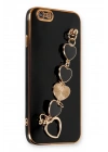 Mey İthalat®  iPhone 6 Kılıf Esila Silikon - Siyah