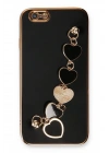 Mey İthalat®  iPhone 6 Kılıf Esila Silikon - Siyah
