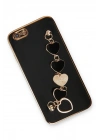 Mey İthalat®  iPhone 6 Kılıf Esila Silikon - Siyah