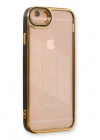 Mey İthalat®  iPhone 6 Kılıf Liva Lens Silikon - Siyah