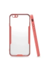 Mey İthalat®  iPhone 6 Kılıf Platin Silikon - Pembe