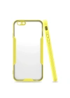Mey İthalat®  iPhone 6 Kılıf Platin Silikon - Sarı