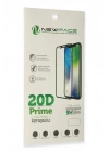 Mey İthalat®  iPhone 6 Plus 20D Premium Cam Ekran Koruyucu - Siyah