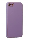 Mey İthalat®  iPhone 7 Kılıf Coco Deri Silikon Kapak - Lila