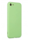 Mey İthalat®  iPhone 7 Kılıf First Silikon - Açık Yeşil