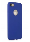 Mey İthalat®  iPhone 7 Kılıf First Silikon - Lacivert