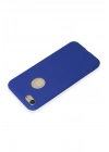 Mey İthalat®  iPhone 7 Kılıf First Silikon - Lacivert