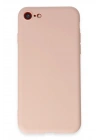 Mey İthalat®  iPhone 7 Kılıf First Silikon - Pudra