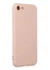 Mey İthalat®  iPhone 7 Kılıf First Silikon - Pudra