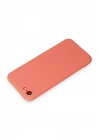 Mey İthalat®  iPhone 7 Kılıf First Silikon - Turuncu