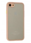 Mey İthalat®  iPhone 7 Kılıf Montreal Silikon Kapak - Pembe
