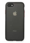 Mey İthalat®   iPhone 7 Kılıf Montreal Silikon Kapak - Siyah