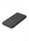 Mey İthalat®   iPhone 7 Kılıf Montreal Silikon Kapak - Siyah