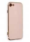 Mey İthalat®  iPhone 7 Kılıf Volet Silikon - Pembe