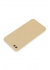 Mey İthalat®  iPhone 7 Plus Kılıf First Silikon - Gold
