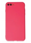 Mey İthalat®  iPhone 7 Plus Kılıf First Silikon - Pembe