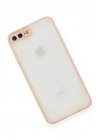 Mey İthalat®  iPhone 7 Plus Kılıf Montreal Silikon Kapak - Pembe
