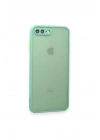 Mey İthalat®  iPhone 7 Plus Kılıf Montreal Silikon Kapak - Turkuaz