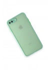 Mey İthalat®  iPhone 7 Plus Kılıf Montreal Silikon Kapak - Turkuaz