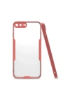 Mey İthalat®  iPhone 7 Plus Kılıf Platin Silikon - Pembe