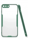 Mey İthalat®  iPhone 7 Plus Kılıf Platin Silikon - Yeşil