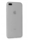 Mey İthalat®  iPhone 7 Plus Kılıf PP Ultra İnce Kapak - Beyaz