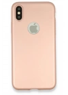 Mey İthalat®  iPhone X Kılıf First Silikon - Rose Gold