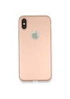Mey İthalat®  iPhone X Kılıf First Silikon - Rose Gold