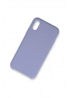 Mey İthalat®  iPhone X Kılıf Lansman Legant Silikon - Lila