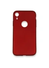 Mey İthalat®  iPhone XR Kılıf First Silikon - Bordo