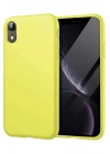 Mey İthalat®  iPhone XR Kılıf First Silikon - Parlak Yeşil