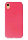 Mey İthalat®  iPhone XR Kılıf First Silikon - Pembe