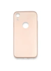 Mey İthalat®  iPhone XR Kılıf First Silikon - Rose Gold