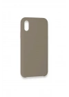 Mey İthalat®  iPhone XS Max Kılıf Lansman Legant Silikon - Bej