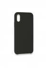 Mey İthalat®  iPhone XS Max Kılıf Lansman Legant Silikon - Siyah
