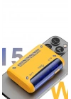 Mey İthalat®  J31 10.000 mAh 20W PD Magsafe Powerbank - Turuncu