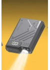 Mey İthalat®  J38 10.000 mAh 20W PD Led Işıklı Magsafe Powerbank - Gri