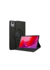 Mey İthalat®  Lenovo Tab M11 TB330FU 360 Tablet Deri Kılıf - Siyah
