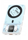 Mey İthalat®  M25W 10.000 mAh 20W PD Magsafe Powerbank - Mavi