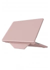 Mey İthalat®  Macbook Air 15 2024 Macbook Deri Kapak - Pembe