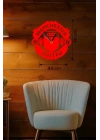 Mey İthalat® Manchester United Logolu Ahşap Duvar Saati - 40x40 cm Taraftar Hediyesi