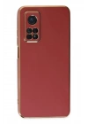 Mey İthalat®   Mi 10T Kılıf Volet Silikon - Kırmızı