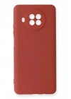 Mey İthalat®   Mi 10T Lite Kılıf Nano içi Kadife Silikon - Kiremit