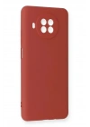 Mey İthalat®   Mi 10T Lite Kılıf Nano içi Kadife Silikon - Kiremit