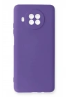 Mey İthalat®   Mi 10T Lite Kılıf Nano içi Kadife Silikon - Mor