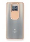 Mey İthalat®   Mi 10T Lite Kılıf Palm Buzlu Kamera Sürgülü Silikon - Pembe