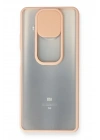 Mey İthalat®   Mi 10T Lite Kılıf Palm Buzlu Kamera Sürgülü Silikon - Pembe