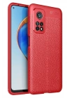 Mey İthalat®   Mi 10T Pro Kılıf Auto Focus Kapak - Kırmızı
